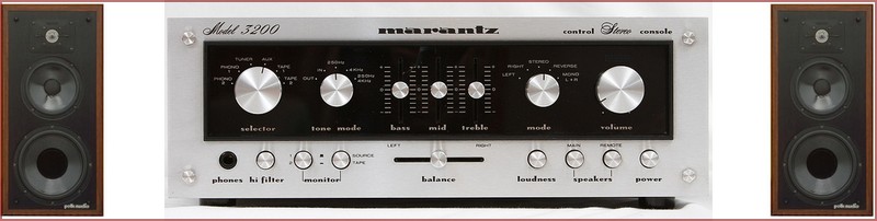 Marantz 3200+Polk Audio